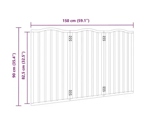 Varteliai Šunims, 3 Segmentai, 150cm Tuopos Mediena