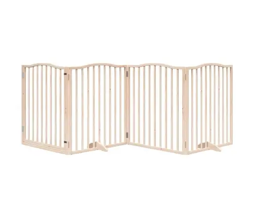 Varteliai Šunims Su Durimis, 4 Segmentai, 320cm Tuopos Mediena