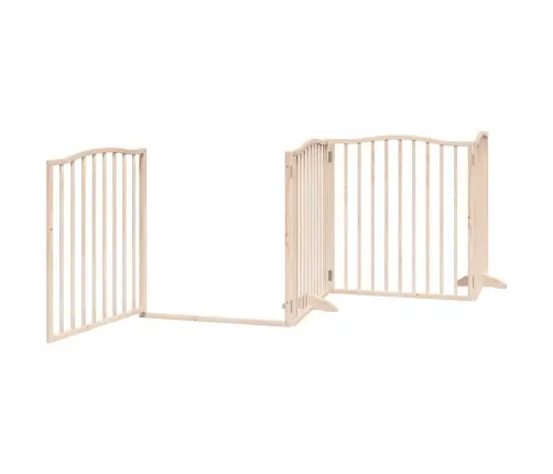 Varteliai Šunims Su Durimis, 4 Segmentai, 320cm Tuopos Mediena