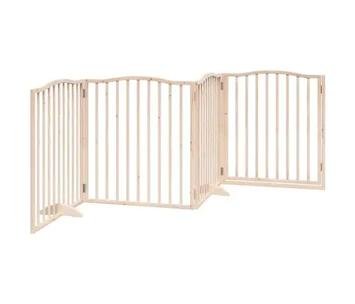 Varteliai Šunims Su Durimis, 4 Segmentai, 320cm Tuopos Mediena