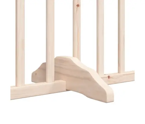 Varteliai Šunims Su Durimis, 4 Segmentai, 320cm Tuopos Mediena