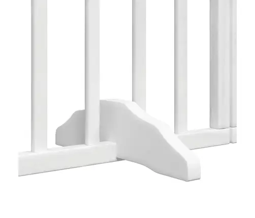 Suņu Vārti Ar Durvīm, Salokāmi, 6 Paneļi, 300 Cm, Papeles Koks Vidaxl