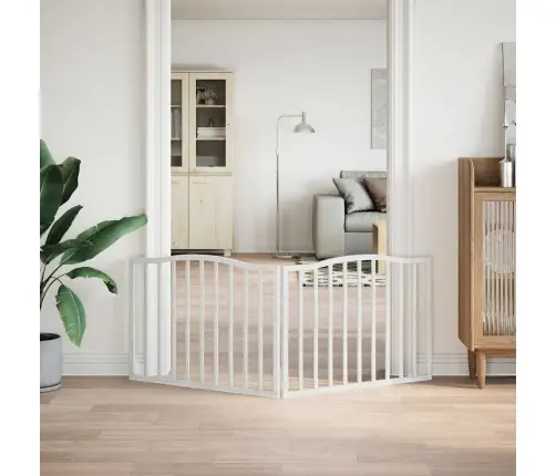 Varteliai Šunims, 2 Segmentai, Balti, 160cm Tuopos Mediena