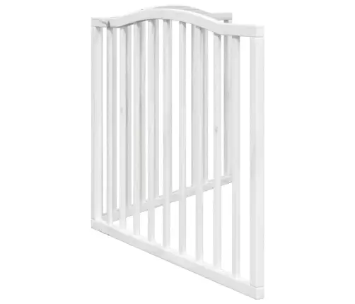 Varteliai Šunims, 2 Segmentai, Balti, 160cm Tuopos Mediena