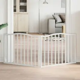 Varteliai Šunims, 2 Segmentai, Balti, 160cm Tuopos Mediena