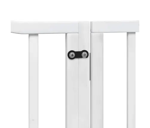 Varteliai Šunims Su Durimis, 4 Segmentai, Balti, 320cm Tuopa