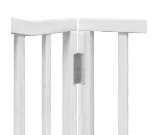 Varteliai Šunims Su Durimis, 4 Segmentai, Balti, 320cm Tuopa