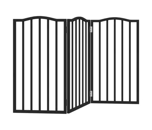 Varteliai Šunims, 3 Segmentai, Juodi, 150cm Tuopos Mediena