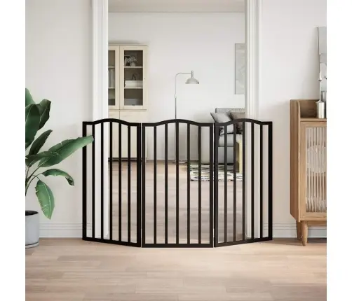 Varteliai Šunims, 3 Segmentai, Juodi, 150cm Tuopos Mediena