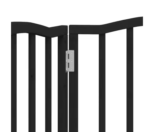 Varteliai Šunims, 3 Segmentai, Juodi, 150cm Tuopos Mediena