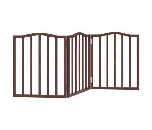 Varteliai Šunims, 3 Segmentai, Rudi, 150cm Tuopos Mediena