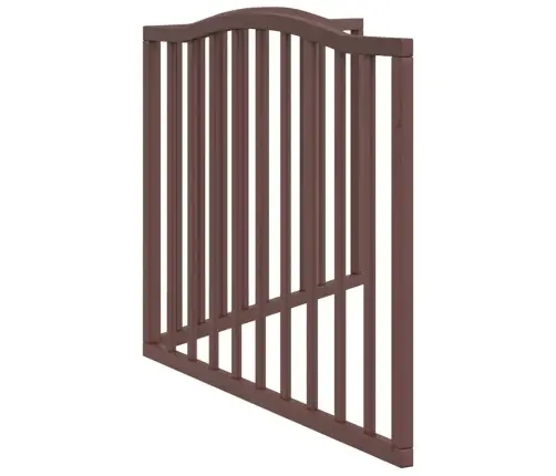 Suņu Vārti, Salokāmi, 2 Paneļi, Ozolkoka, 160 Cm, Papeles Koks Vidaxl