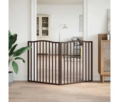 Varteliai Šunims, 2 Segmentai, Rudi, 160cm Tuopos Mediena