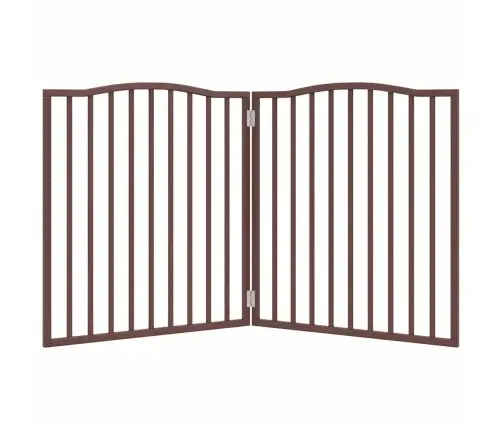 Varteliai Šunims, 2 Segmentai, Rudi, 160cm Tuopos Mediena