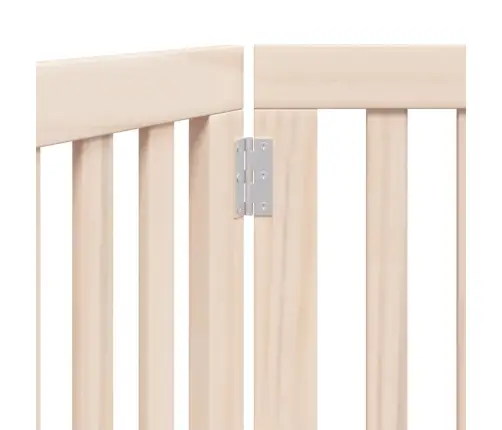 Suņu Vārti, Salokāmi, 3 Paneļi, 150 Cm, Papeles Koks Vidaxl