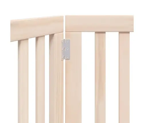 Suņu Vārti, Salokāmi, 2 Paneļi, 160 Cm, Papeles Koks Vidaxl