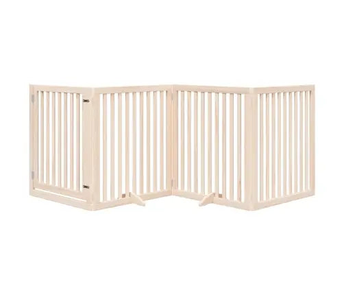 Varteliai Šunims Su Durimis, 4 Segmentai, 320cm Tuopos Mediena