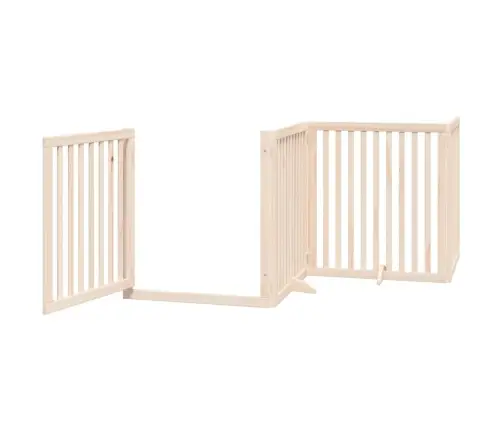 Varteliai Šunims Su Durimis, 4 Segmentai, 320cm Tuopos Mediena