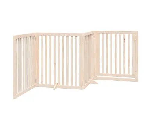 Varteliai Šunims Su Durimis, 4 Segmentai, 320cm Tuopos Mediena