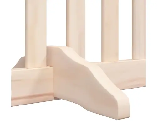 Varteliai Šunims Su Durimis, 4 Segmentai, 320cm Tuopos Mediena