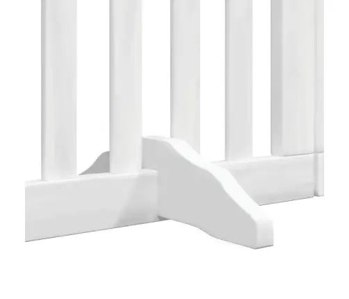 Varteliai Šunims Su Durimis, 6 Segmentai, Balti, 300cm Tuopa