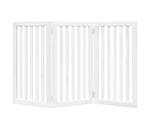 Varteliai Šunims, 3 Segmentai, Balti, 150cm Tuopos Mediena