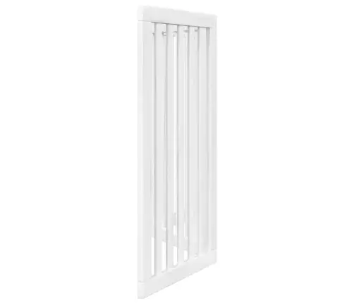 Varteliai Šunims, 3 Segmentai, Balti, 150cm Tuopos Mediena