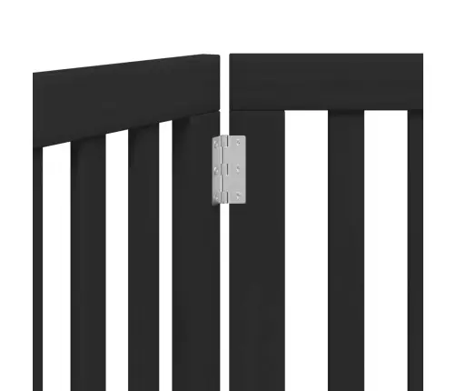 Varteliai Šunims, 3 Segmentai, Juodi, 150cm Tuopos Mediena