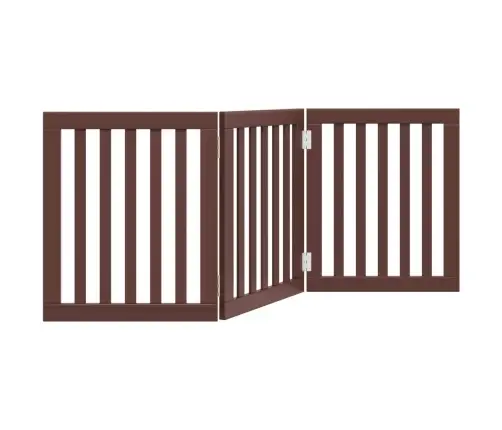 Varteliai Šunims, 3 Segmentai, Rudi, 150cm Tuopos Mediena