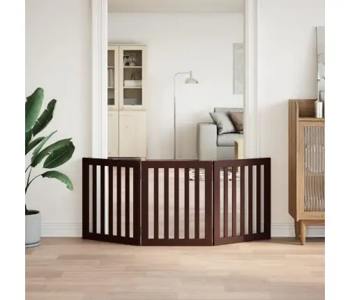 Varteliai Šunims, 3 Segmentai, Rudi, 150cm Tuopos Mediena