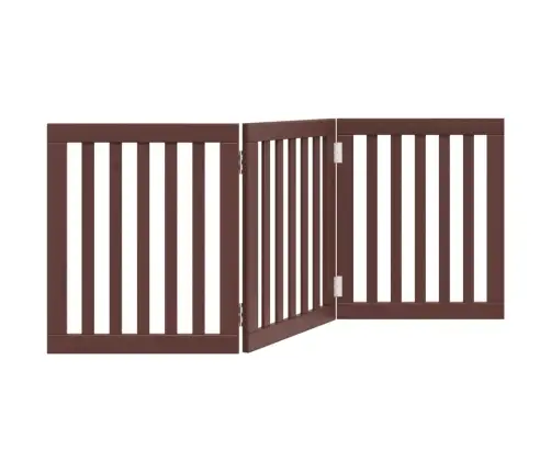 Varteliai Šunims, 3 Segmentai, Rudi, 150cm Tuopos Mediena