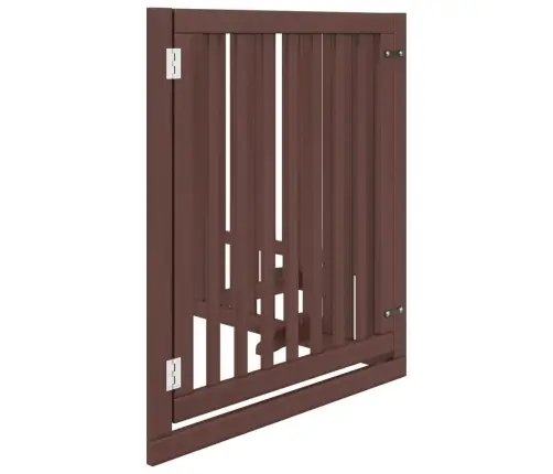 Varteliai Šunims Su Durimis, 4 Segmentai, Rudi, 320cm Tuopa