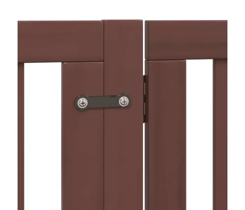 Varteliai Šunims Su Durimis, 4 Segmentai, Rudi, 320cm Tuopa