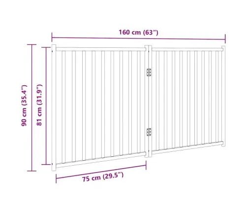 Varteliai Šunims, 2 Segmentai, Rudi, 160cm Eglės Masyvas