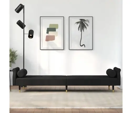 Diivanvoodi Patjadega, Must, Samet