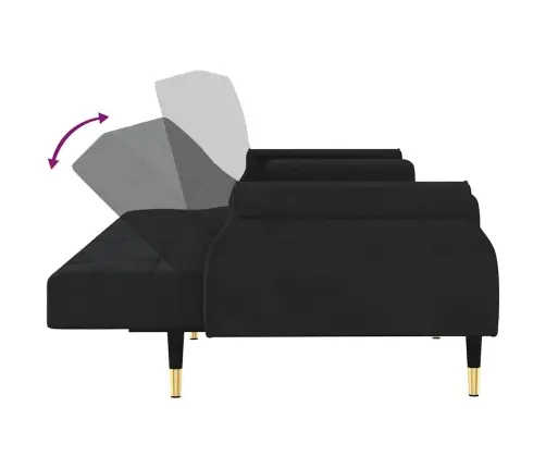 Diivanvoodi Patjadega, Must, Samet