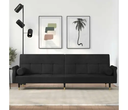 Diivanvoodi Patjadega, Must, Samet