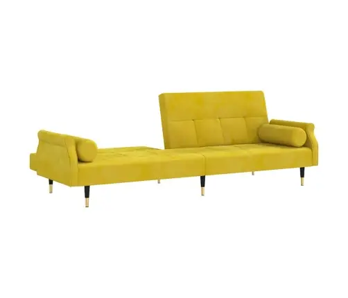 Diivanvoodi Patjadega, Kollane, Samet