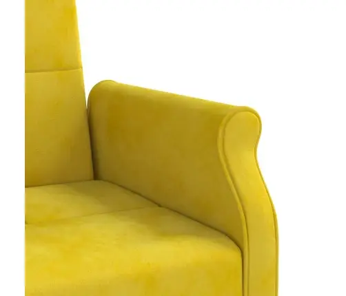 Diivanvoodi Patjadega, Kollane, Samet