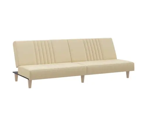 Dīvāngulta, Krēmkrāsas Audums Vidaxl