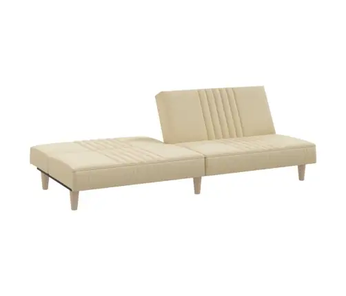 Dīvāngulta, Krēmkrāsas Audums Vidaxl