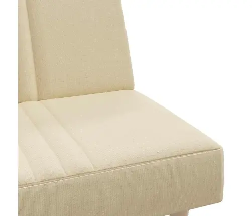 Dīvāngulta, Krēmkrāsas Audums Vidaxl