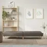 Dvivietė Sofa-Lova, Taupe Spalvos, Audinys