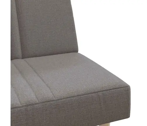 Dvivietė Sofa-Lova, Taupe Spalvos, Audinys