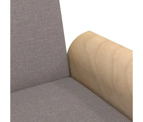 Diivanvoodi Käetugedega, Pruunikashall, Kangas