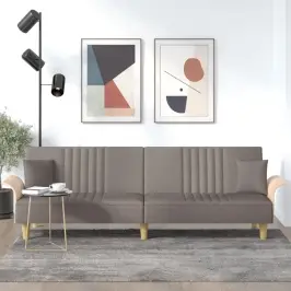 Diivanvoodi Käetugedega, Pruunikashall, Kangas