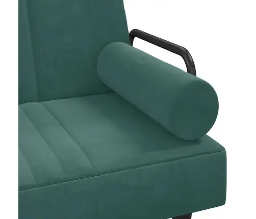 Dīvāngulta Ar Roku Balstiem, Tumši Zaļš Samts Vidaxl