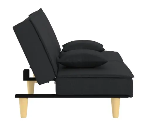 Dīvāngulta, Melns Audums Vidaxl