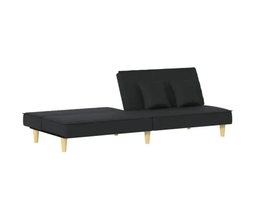 Dīvāngulta, Melns Audums Vidaxl