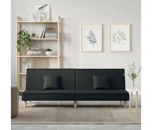 Dīvāngulta, Melns Audums Vidaxl